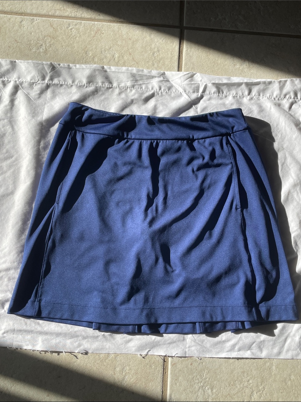 Performance Skort in Deep Blue - Women's Active Skort